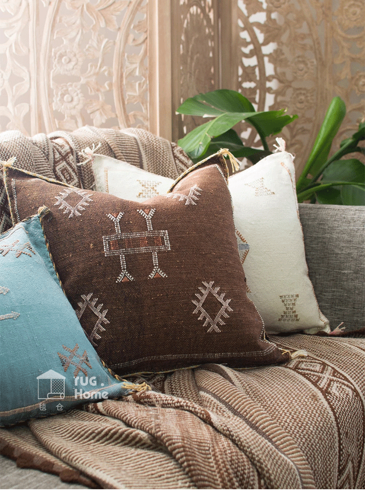 Moroccan Handmade Pillow Cushion