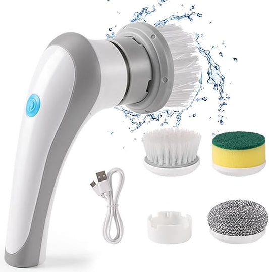 TurboClean 4-in-1 Electric Cleaning Brush