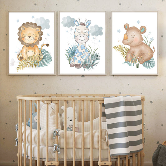 DreamCanvas Baby Room Mural Poster
