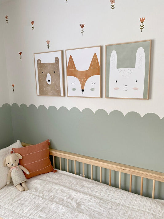 CanvasJoy Baby Room Decorative Painting